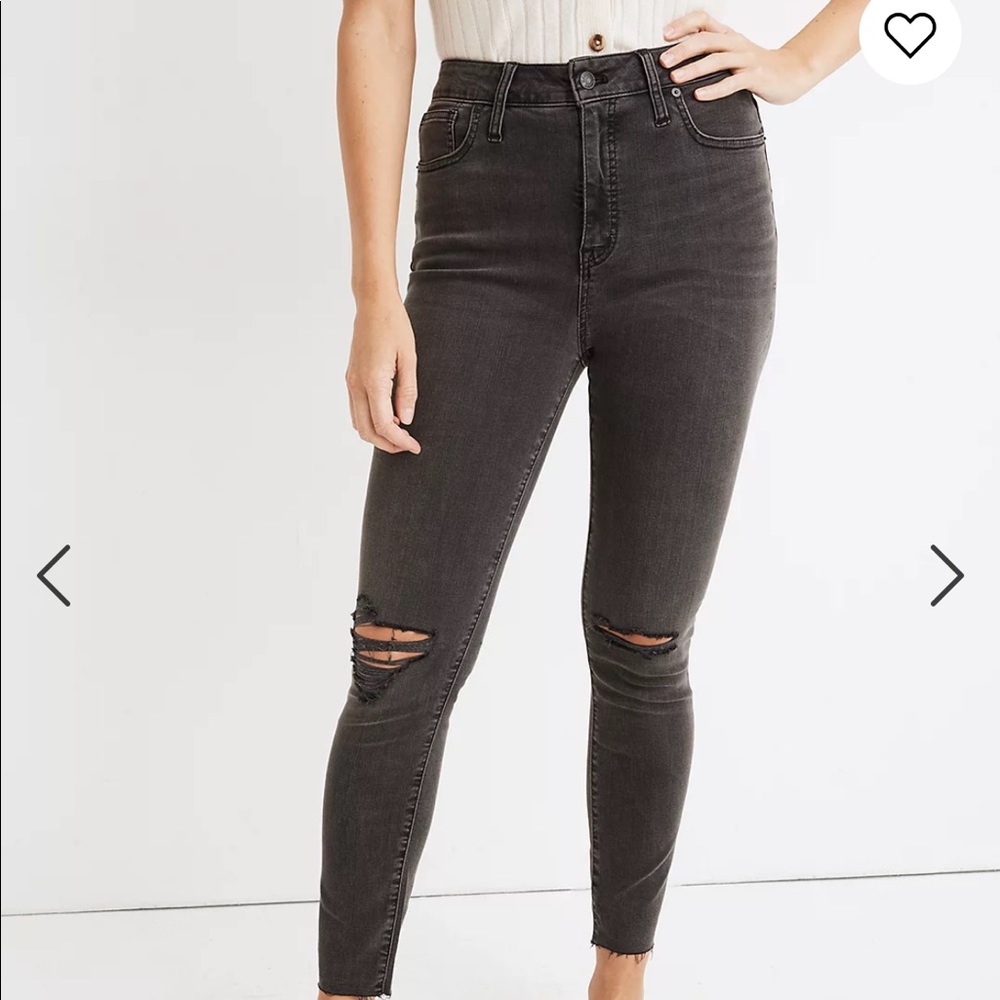 ⭐️New⭐️ Madewell curvy skinny jeans.